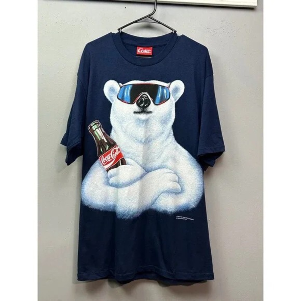 Coca-Cola Navy Blue Graphic Tee